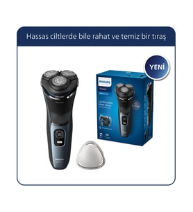 Philips S3144/00 3000 Serisi Islak & Kuru Elektrikli Tıraş Makinesi