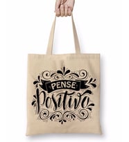 Pense Positivo Bez Çanta Uzun Saplı