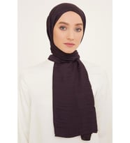 Armine Trend J.Viscon Şal 241808 Patlıcan Moru