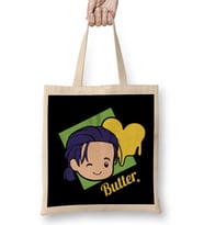 Bts Butter Chibi Jungkook Butter Bez Çanta Uzun Saplı