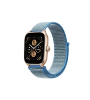 Watch 22Mm Hasırlı Cırtcırtlı Kordon - Turkuaz