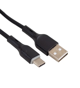 POWERMASTER PM-6112 TYPE-C ŞARJ VE DATA KABLOSU 1 METRE 2 AMPER SİYAH KABLO