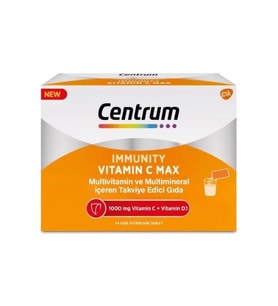 Centrum Immunity Vitamin C Max Efervesan Toz 14'lü Saşe