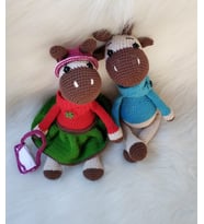 Aşık Zürbikler Amigurumi Organik Oyuncak