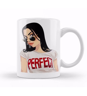 Perfect Girlfriend Kupa Bardak Porselen