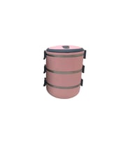 Yemek Termosu Açık Pembe 3lü Sefer Tası 1.8lt