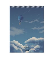 Morning Glory 3000 Cloud Bloknot Defteri 25,4x18,4 cm Balon 14001-87213