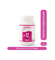 Zerre Doku Tuzu Schüssler Mineral #12 400 Tablet (Krem)