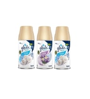 Glade Oda Kokusu Temiz Çarşaf Ferahlığı X Lavanta Ferahlığı X Temiz Çarşaf Ferahlığı Yedek Sprey = 3 X 269 Ml