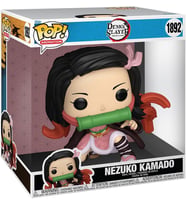 Funko Pop Animation: Demon Slayer- Nezuko Kamado 10 İnç, Oyuncak Figür (Krem)