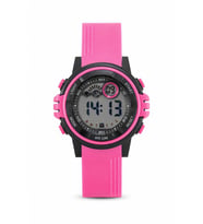 Kız Çocuk Pembe Dijital Kronometreli Silikon Kordon Spor Kol Saati ST-304435