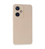 Vivo Y27 Kılıf Nano İçi Kadife Silikon - Pudra