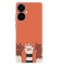 Camon 19 Pro Kılıf Resimli Desenli Silikon Platinium Series Three Hand 1818