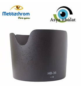 Mettzchrom HB-36 LENS HOOD YAPRAK PARASOLEY Nikon AF-S VR Zoom-Nikkor 70-300mm f/4.5-5.6 uyumlu HB36