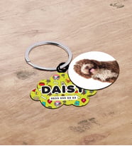 BK Gift Evcil Dostlara Özel İsimli 2’li Ahşap Pet Tasma Künyesi - Model 3-6