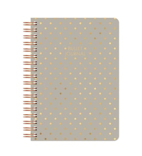 Noktalı Bullet Journal Pro Defter Shine Kum 17x24