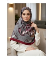 Soft Etnik Şerit Desen Şal