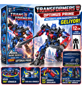 75326 FİGÜR TRANSFORMERS AMK MINI SERIES WAVE3 OPTIMUS PRIME TRNS