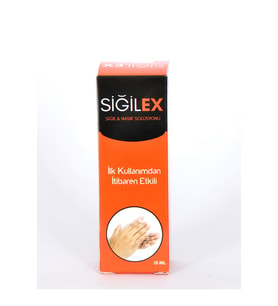 Sigilex Siğil Bakım Solüsyonu 15 ml  Kolay Uygulama
