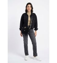 Silver Polo SP1094-M12 Kadın Çapraz Çanta Siyah