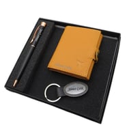 Signator D305 İsme Özel Set - Deri Kartlık + Anahtarlık  + Kalem Seti  İsme Özel Hediyelik Set (Karışık)