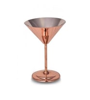 Turna Bakır Martini Kadeh Düz 250 Ml Kırmızı Turna0459-1