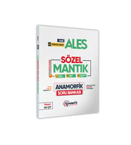 2025 Ales Anamorfik Sözel Mantık Soru Bankası Yeni Müfredat Dijital Çözümlü