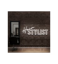 Hair STYLIST Yazılı Neon Tabela