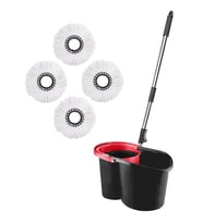 PONY OTOMATİK TEMİZLİK SETİ 4 ADET MİKROFİBER MOP PASPAS