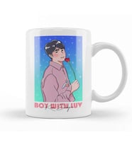 Boy With Luv Bts Kim Seokjin Kupa Bardak Porselen