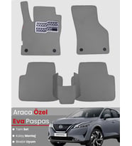 Nissan Qashqai E-Power (2021-2024) Uyumlu EVA Paspas Tam Set–Araca Özel Kesim,Kaymaz,Kolay Montaj
