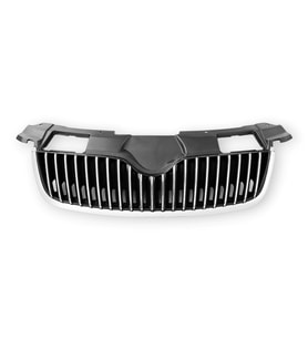 Skoda Fabia 2 Makyajsız 2007-2010 Ön Panjur Izgarası Krom 5J0853668A