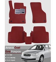 HYUNDAİ ACCENT ERA (2005-2011) Uyumlu EVA Paspas Tam Set–Araca Özel,Kolay Montaj,Su Geçirmez
