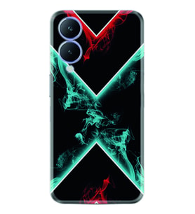 Vivo Y17S Kılıf Silikon Desen Özel Seri Smoke 1728