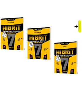 Hız 7. Sınıf Hibrit Matematik Fen Ve Türkçe Bağlam Temelli Sorular Maarif Model