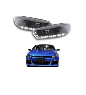 volkswagen scirocco 2010.2011 mercekli ledli far