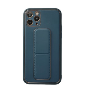 Apple İphone 11 Pro Kılıf Coco Deri Standlı Kapak - Mavi