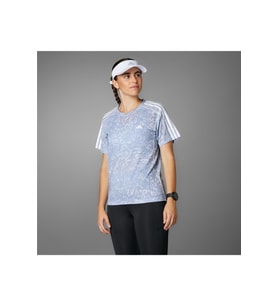 adidas Kadın  Gri  T-shirt OTR E AOP TEE W JD7758