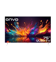 Onvo 75OVF9000UQ 4K Ultra HD 75" 190 Ekran Uydu Alıcılı Google Smart QLED TV