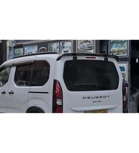PEUGEOT PARTNER İLE UYUMLU 2009- ABS YARASA ASTARLI SPOİLER
