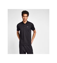 Lescon 25S-1297-25B Erkek Kısa Kol Polo Yaka T-shirt - Beyaz-M (Siyah)