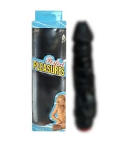 Pretty Love Perfect Realistik 21 Cm Titreşimli Kalın Lüks siyahi Vibratör Penis