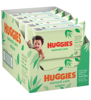 Huggies Natural Care Yenidoğan Islak Bebek Havlusu 10x56 Yaprak (Renksiz)