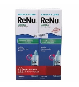 Renu Multiplus Lens Solüsyonu 360 ml 2'li (208 TL Etiketli)
