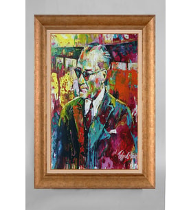 Altın Varaklı Paspartulu Çerçeveli Atatürk Tablo sd112