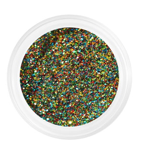 Glitter Tozu SPEKTR MIX G7 5 gr - Yeşil Altın Zeminli Nail Art Simi