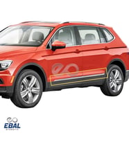 VW Tiguan Krom Yan Kapı Çıtası 4 Prç 2016 Üzeri (7 KOLTUKLU)