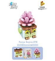 Panlos Mini Potted Plant Serisi Kuş Figürü 278 Parça Oyuncak Yapım Seti -FFP655010