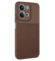Mey İthalat® Redmi 15C 5G Auto Focus Karbon Kapak - Kahverengi