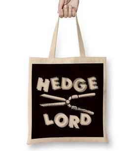 Hedge Lord Gardener Garden Gardening Lawn Plants Flowers Bez Çanta Uzun Saplı